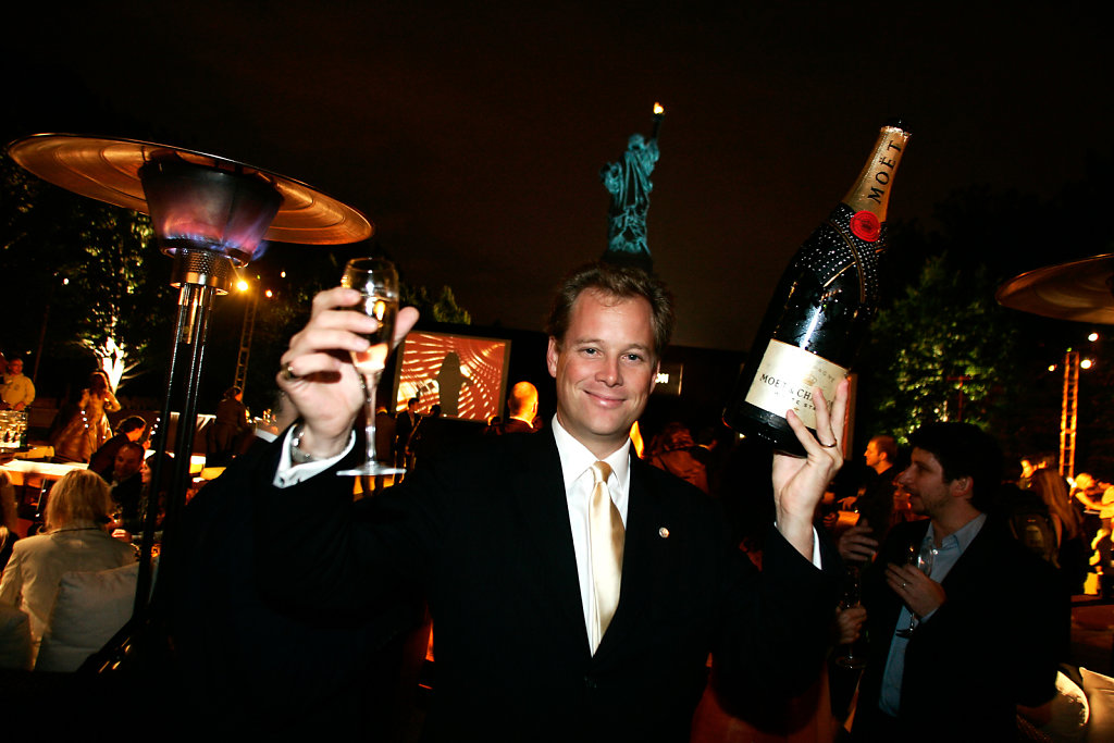 Soirée Moët & Chandon sur Liberty Island