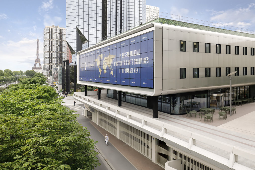 Architecture pour l'école Le Cordon Bleu 